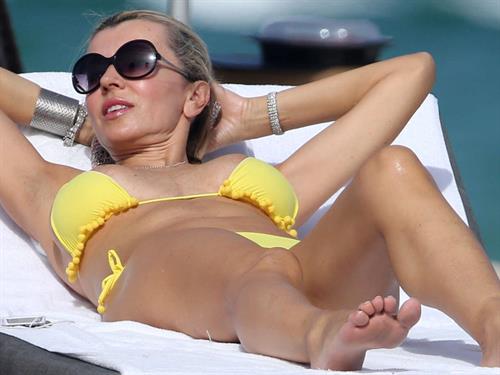 Rita Rusic in a bikini