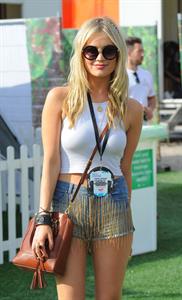 Laura Whitmore Yahoo! Wireless Festival - Day 2 - London, July 13, 2013 