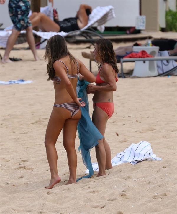 Lea Michele sexy ass in a bikini seen at the beach by paparazzi.











