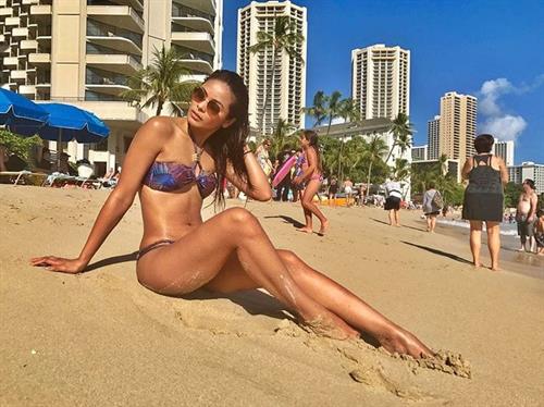 Maxine Medina in a bikini