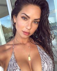 Christen Harper in a bikini