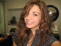 Jessica Ashley in lingerie taking a selfie