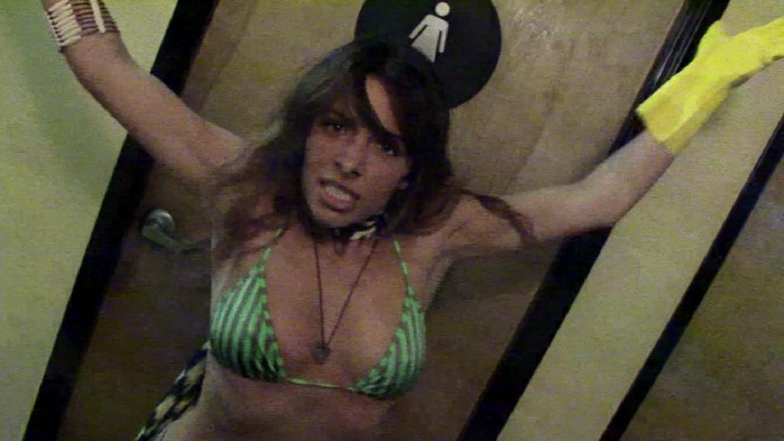 Sarah Shahi in a bikini