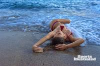 Nina Agdal in lingerie