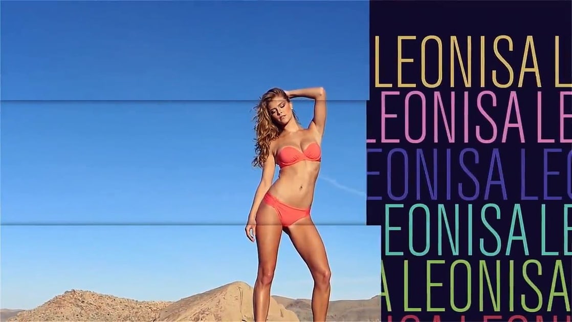 Nina Agdal in a bikini