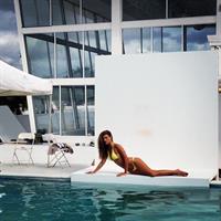 Nina Agdal in a bikini