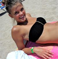 Nina Agdal in a bikini