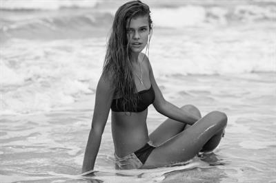 Nina Agdal in a bikini