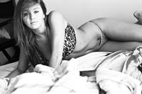 Leanna Decker in lingerie