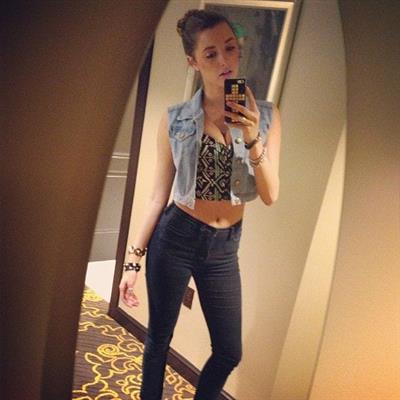 Alyssa Arce taking a selfie