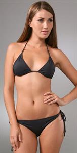 Simone Villas Boas in a bikini