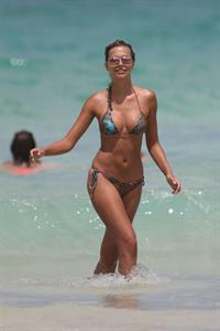 Sandra Kubicka in a bikini