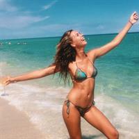 Sandra Kubicka in a bikini