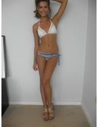 Sandra Kubicka in a bikini