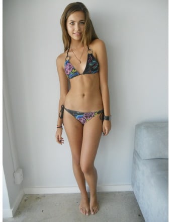 Sandra Kubicka in a bikini