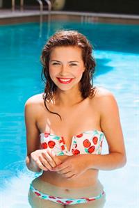 Sandra Kubicka in a bikini