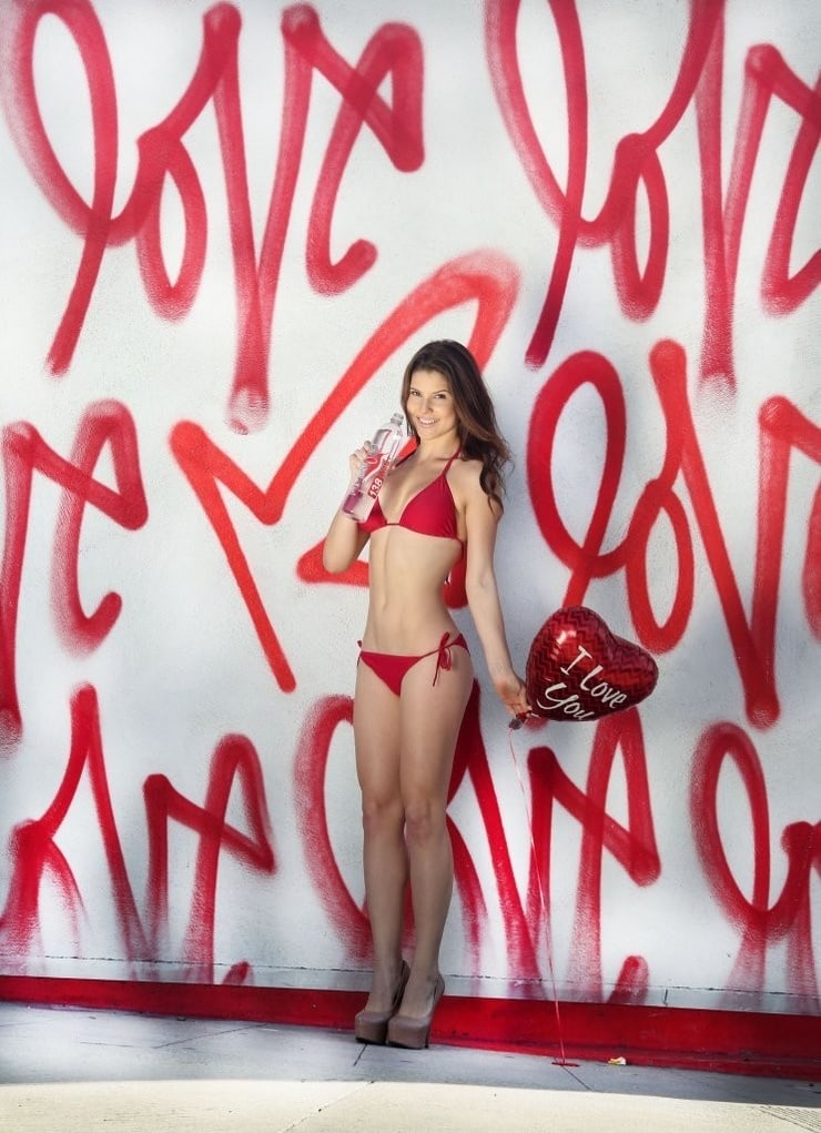 Amanda Cerny in a bikini