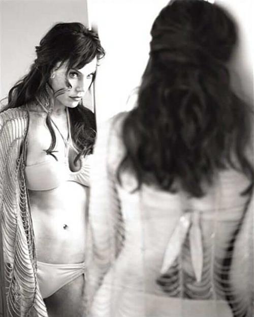 Krista Allen in lingerie