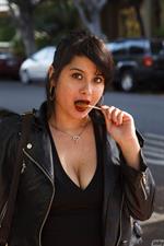 Amber Santos Leather Jacket