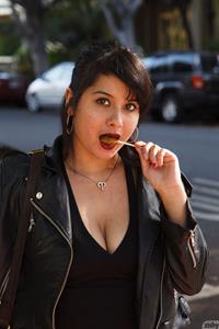 Amber Santos Leather Jacket