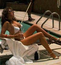 Traci Lords in a bikini