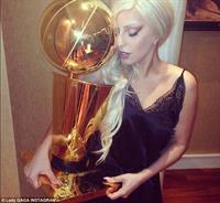 Lady Gaga in lingerie