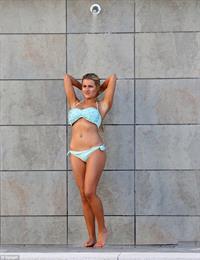 Georgia Kousoulou in a bikini