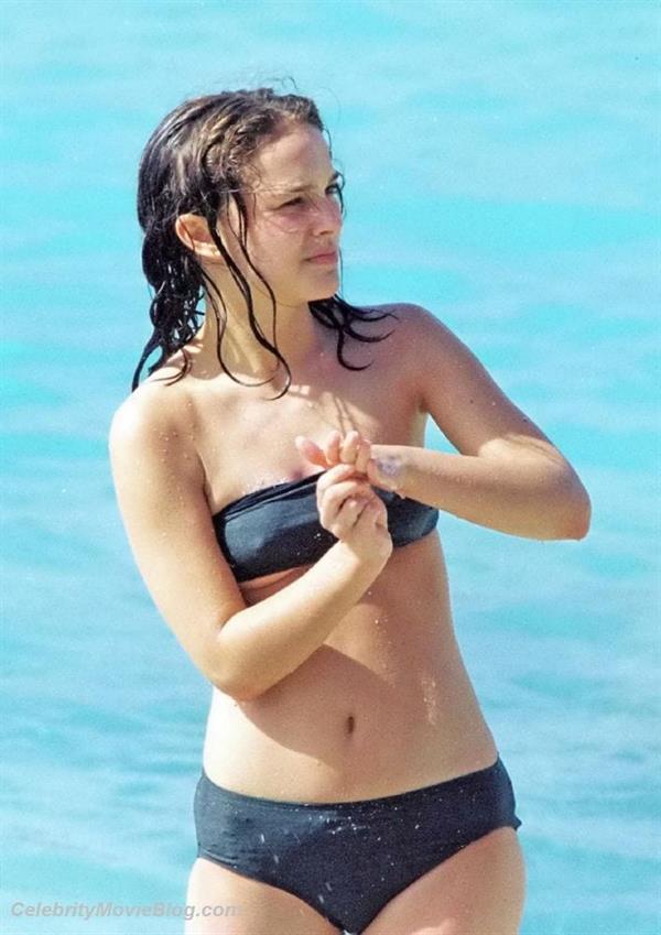 Natalie Portman in a bikini