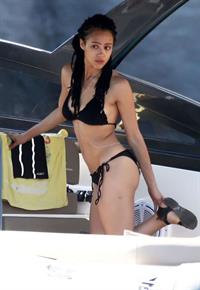 Nathalie Emmanuel in a bikini