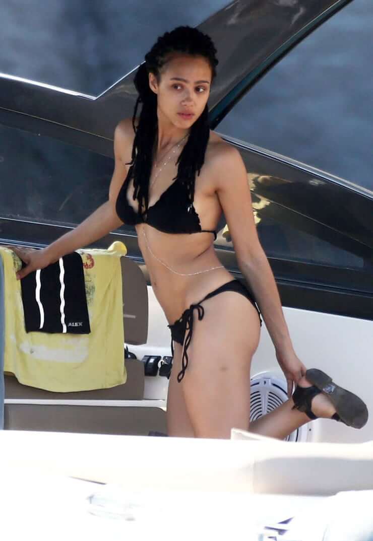 Nathalie Emmanuel in a bikini