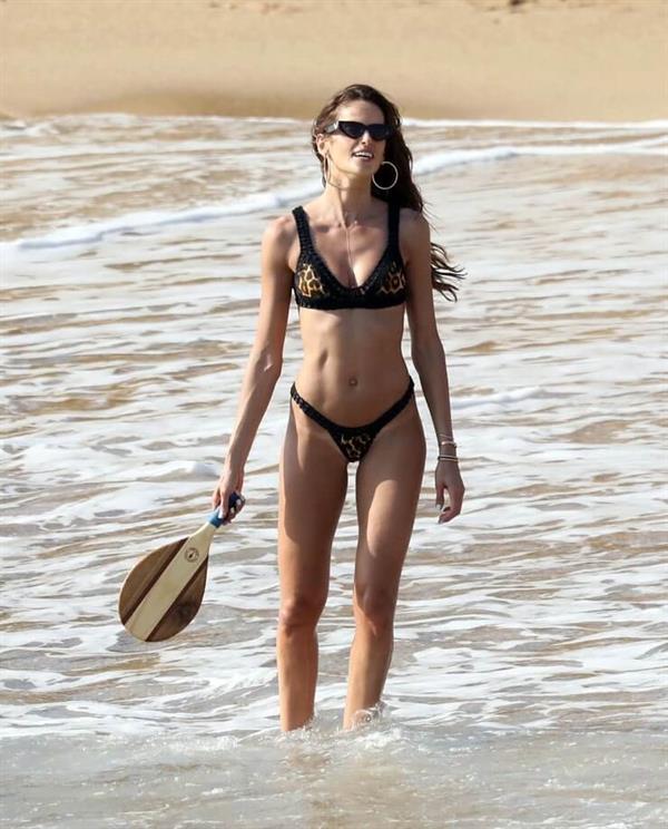 Izabel Goulart in a bikini