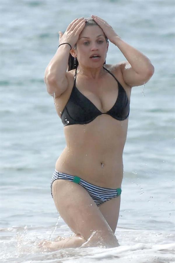 Danielle Fishel in a bikini