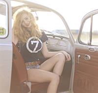 Freyja Vanden Broucke in a bikini