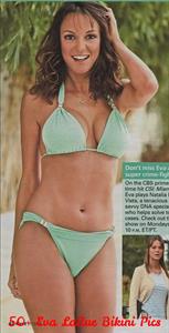 Eva LaRue in a bikini