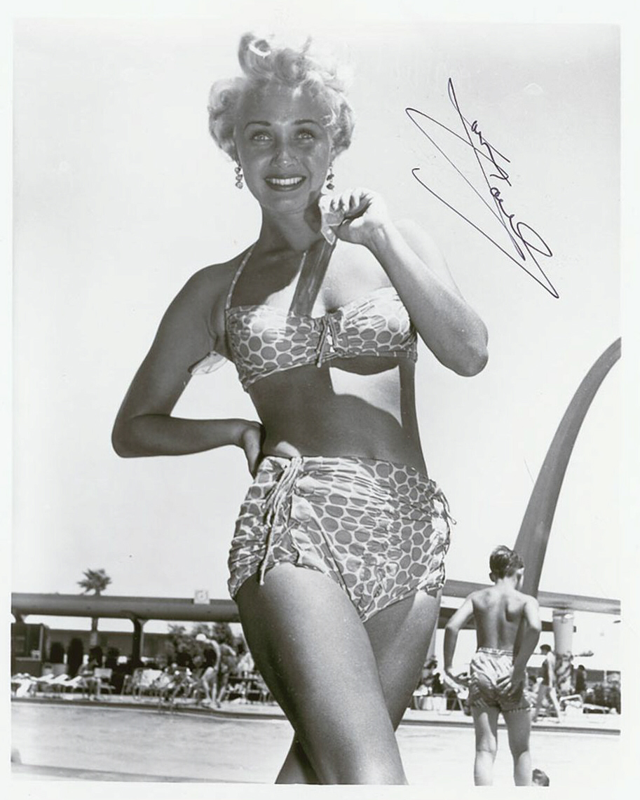 Jane Powell in a bikini