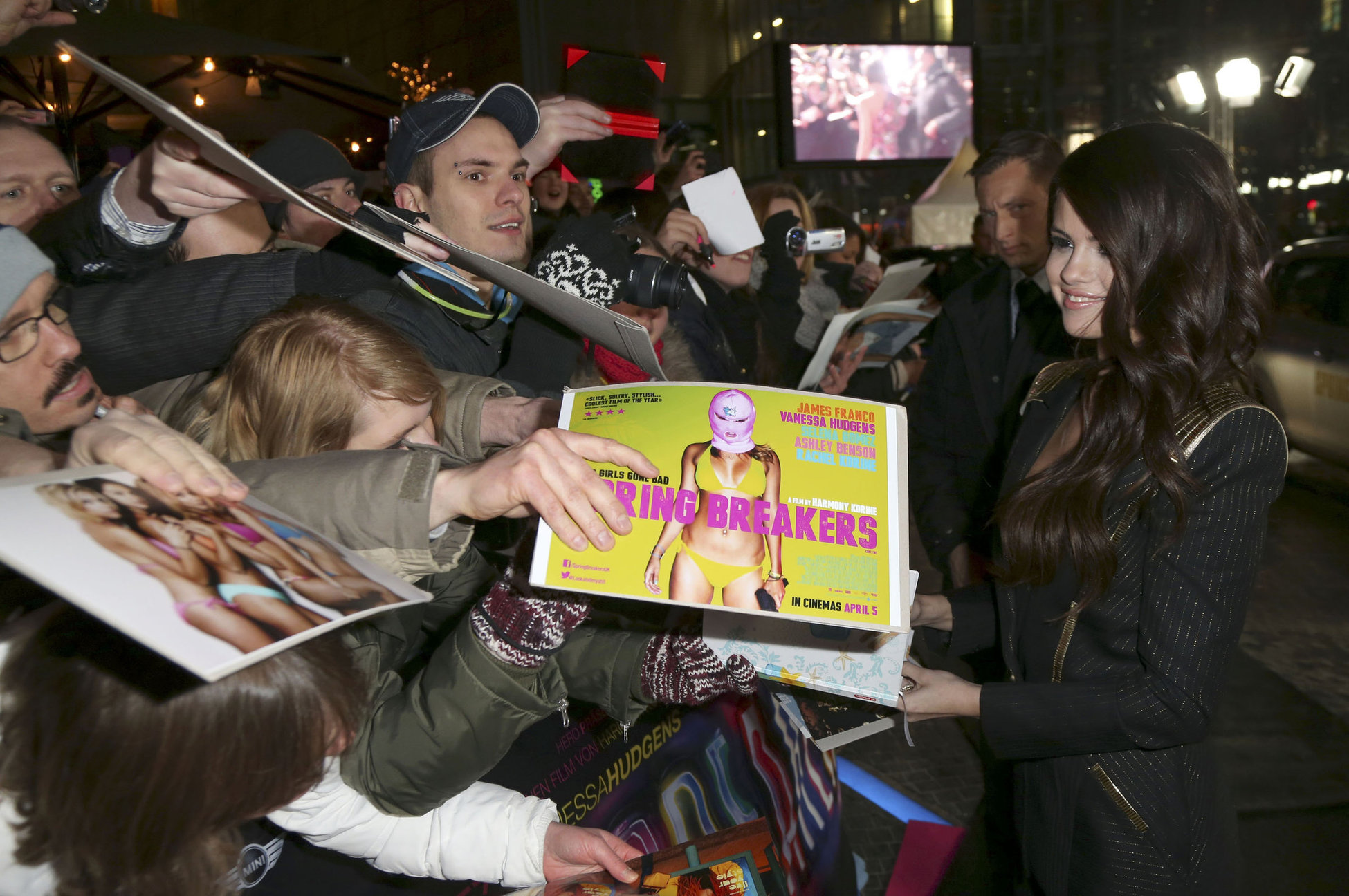 Selena Gomez Spring Breakers premiere in Berlin 2/19/13 