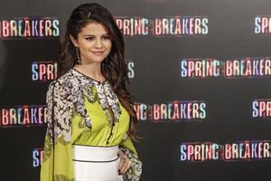 Selena Gomez Spring Breakers photocall in Madrid 2/21/13 