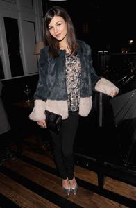 Victoria Justice The Cinema Society screening of Beautiful Creatures in NY 2/11/13 