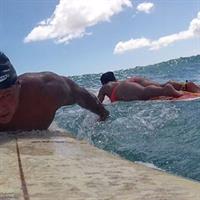 Valentina Mishina in a bikini