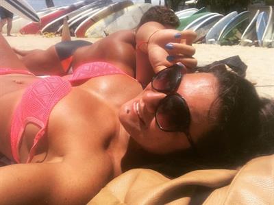 Valentina Mishina in a bikini