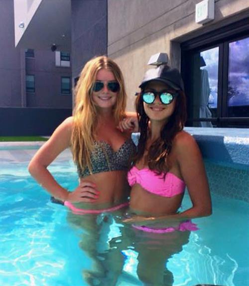 Carla Zalesky in a bikini