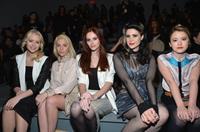 Taylor Spreitler Mara Hoffman Fall 2013 fashion show in New York 2/9/13 