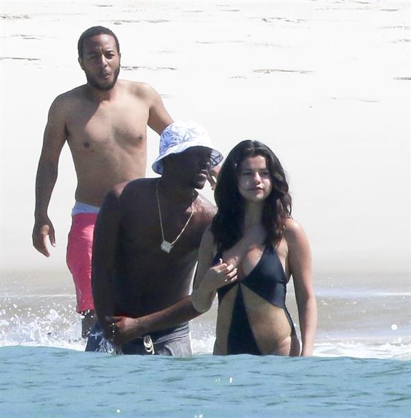 Selena Gomez in a bikini