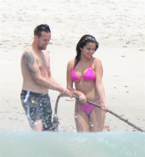 Selena Gomez in a bikini