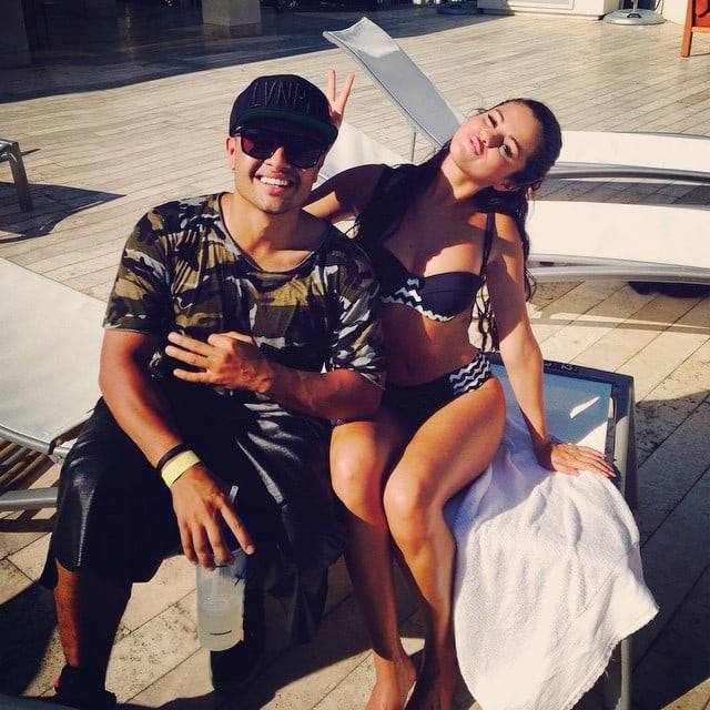 Selena Gomez in a bikini