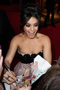Vanessa Hudgens Spring Breakers premiere in Paris 2/18/13 