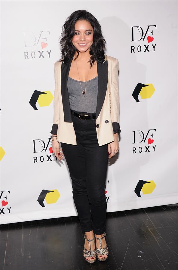 Vanessa Hudgens DVF Loves ROY launch in NY 3/6/13 