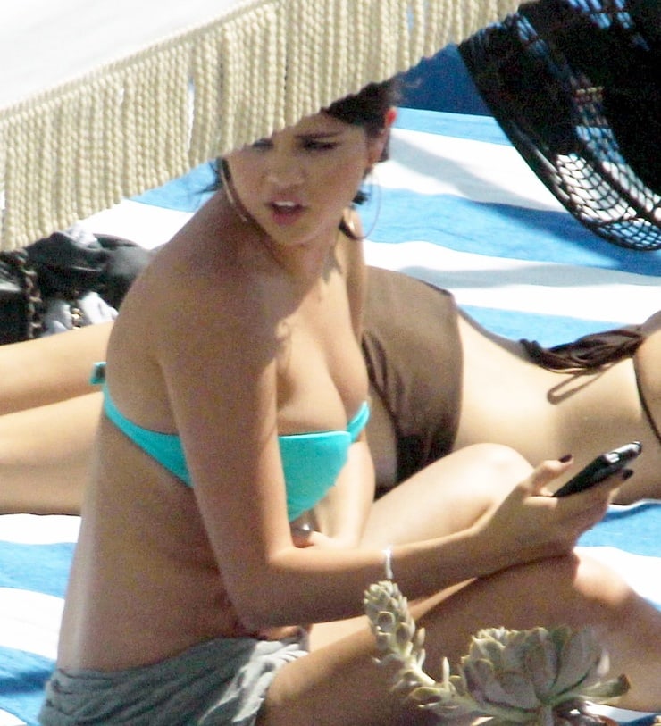 Selena Gomez in a bikini