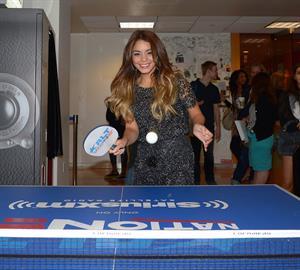 Vanessa Hudgens Visits SiriusXM Studios in New York - August 9, 2013 