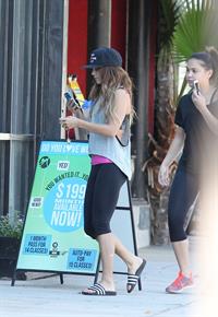 Vanessa Hudgens in LA 9/16/13  